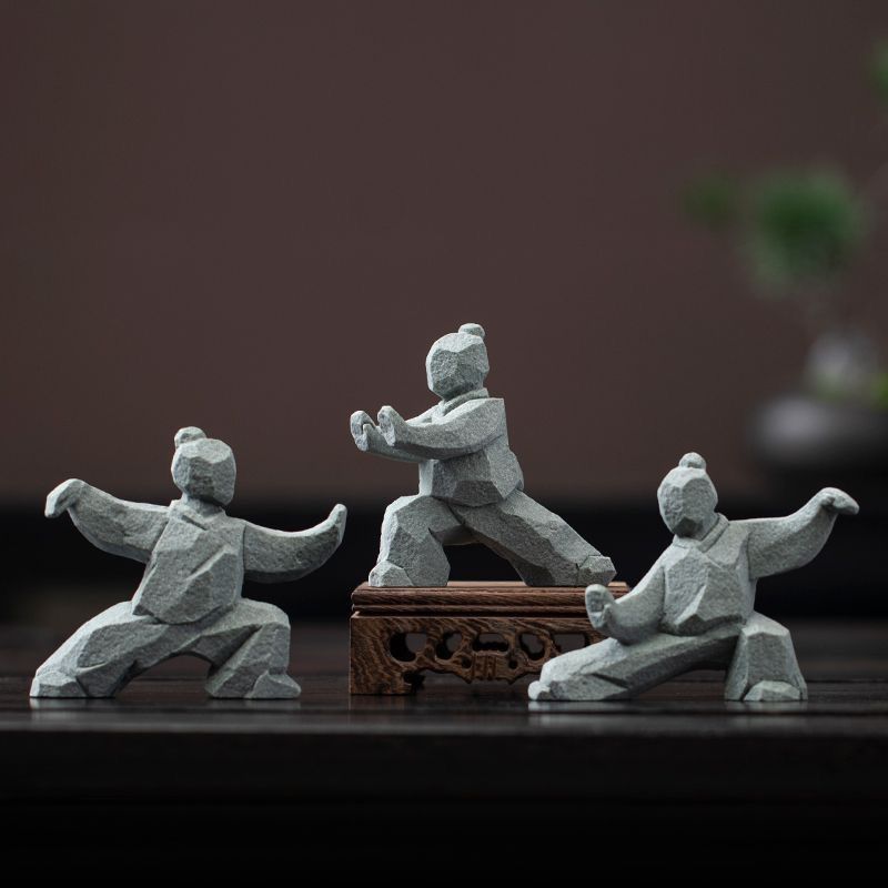 Office Technician - Tai Chi Meister Figur, Kreative Chinesische