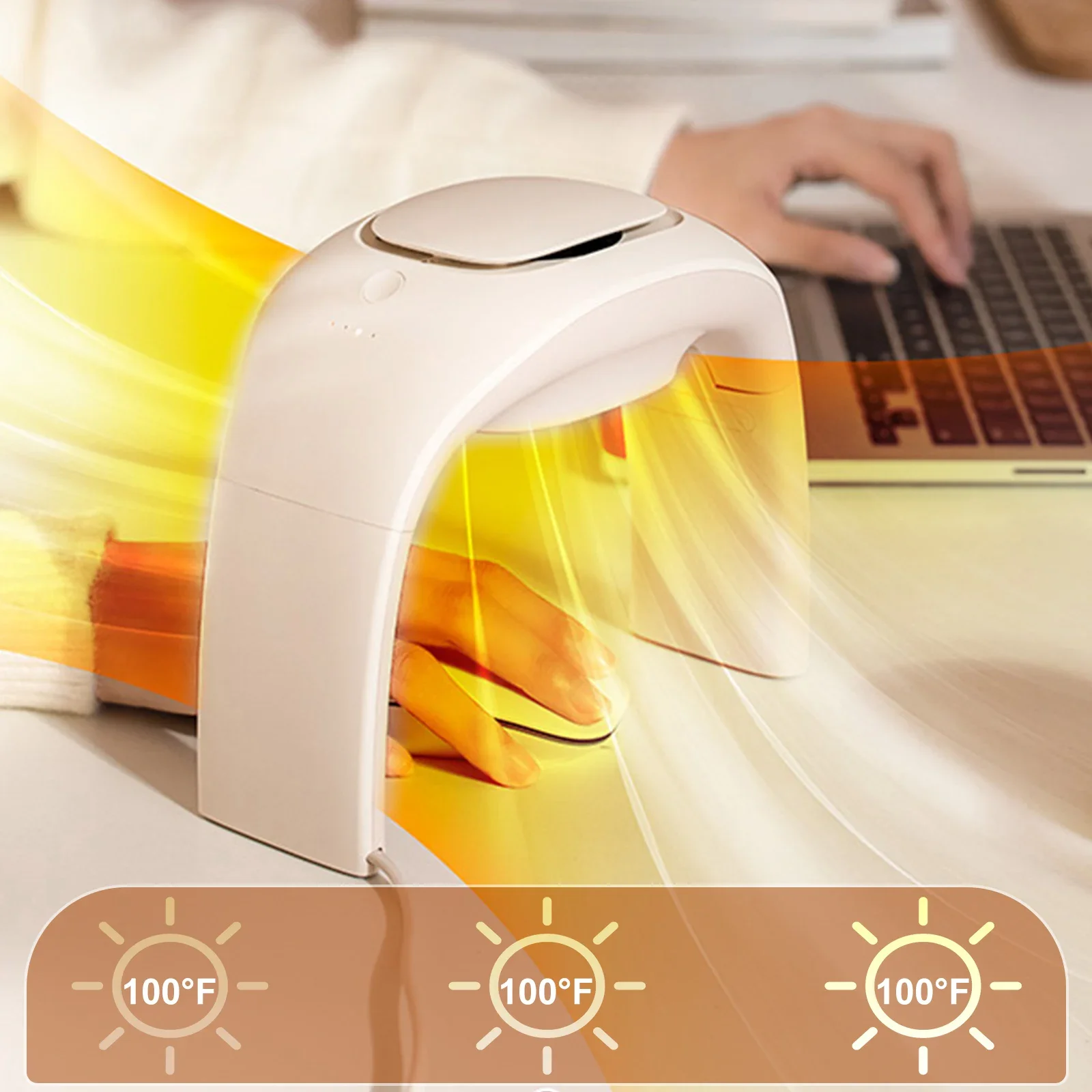 Office Tech For Home - Eary Tragbarer Winter-Maus-Handwärmer, High-Tech-Winterheizung für Zuhause,