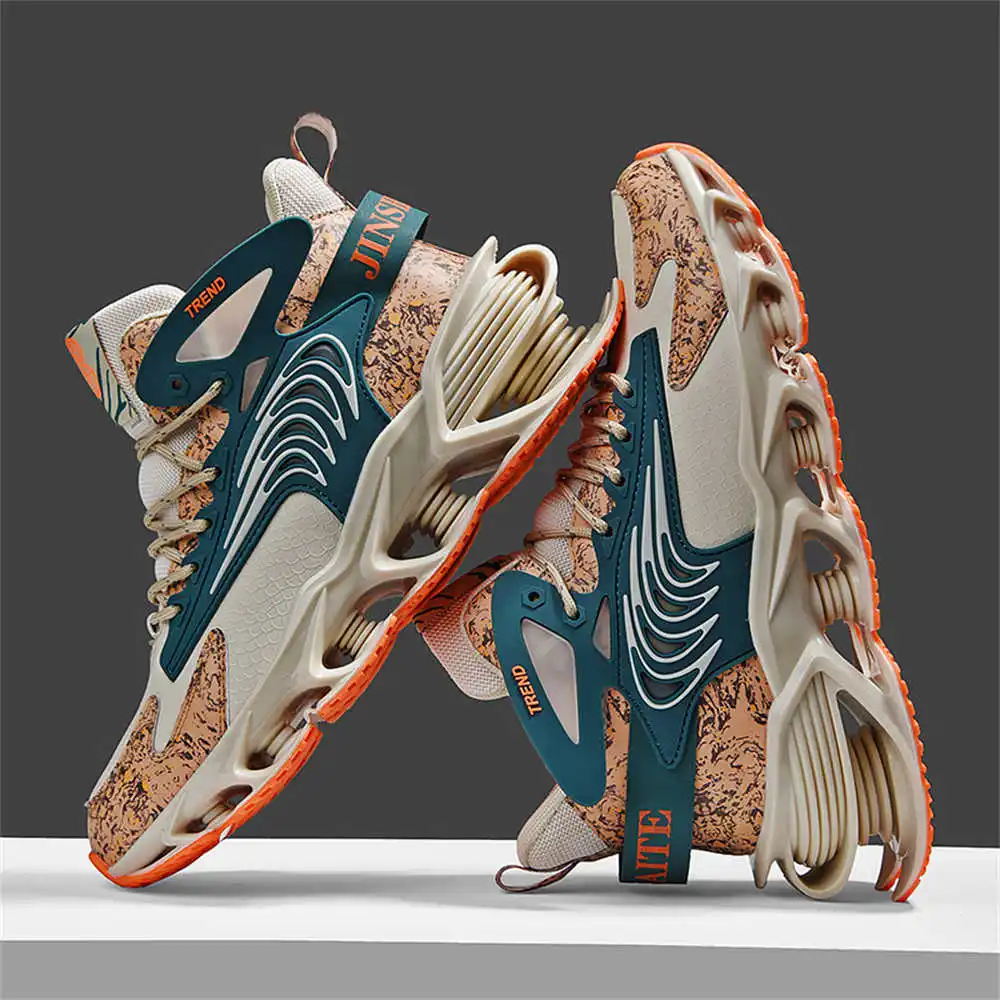 Information Technology Officer - Rutschfeste Mid-Kind-Laufschuhe, lässige blaue Schuhe für