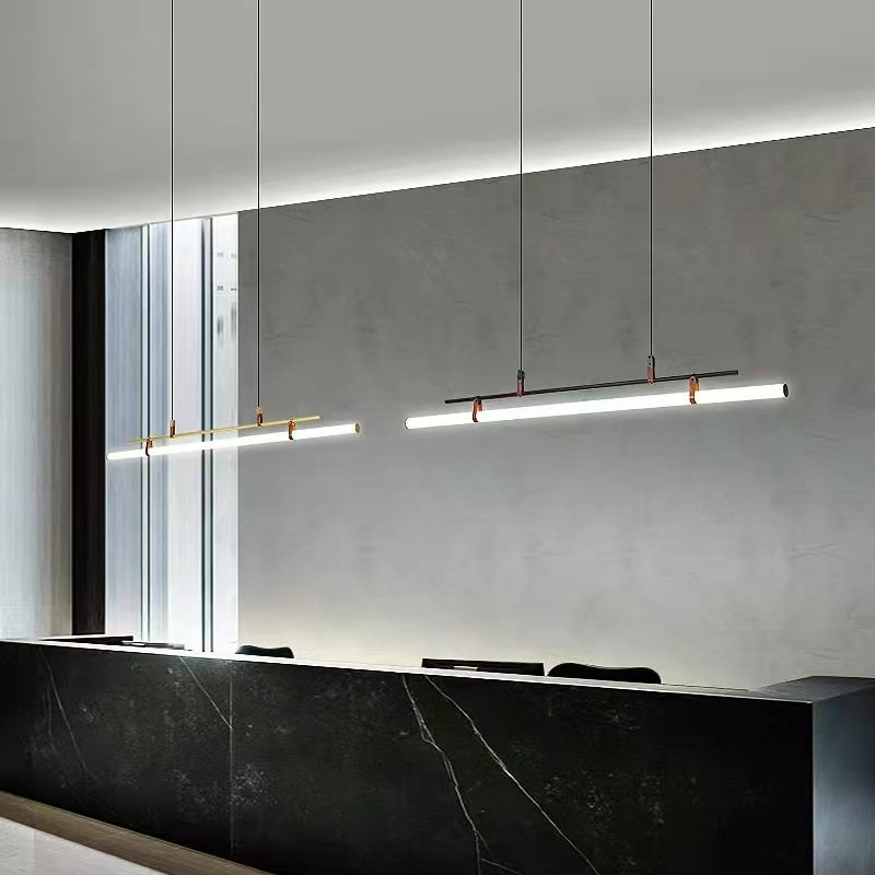 Office Technician - Nordic Minimalist LED Pendelleuchte Designer lange