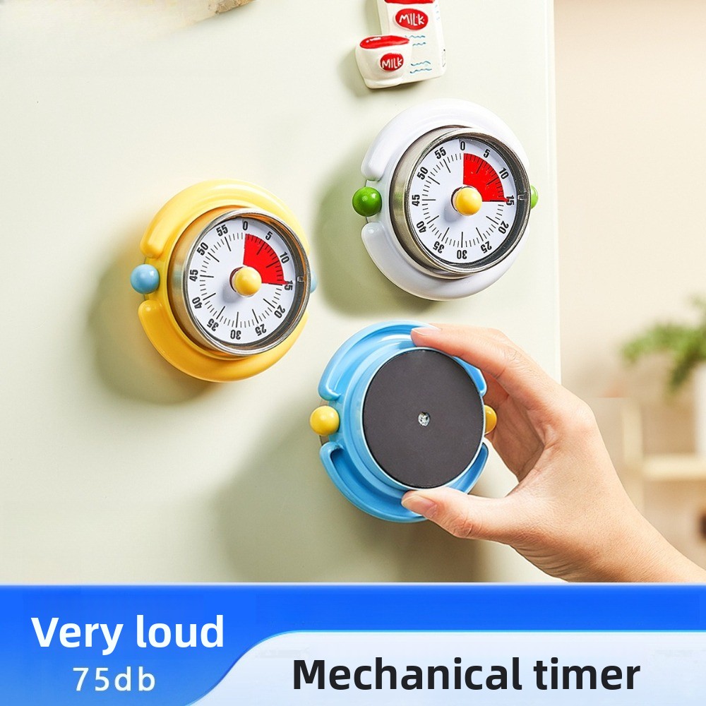 Office Technician - 60-Minuten Mechanischer Visueller Timer Magnetischer Countdown-Wecker